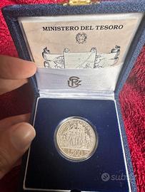 Moneta 500 Lire V centenario scoperta America 1992