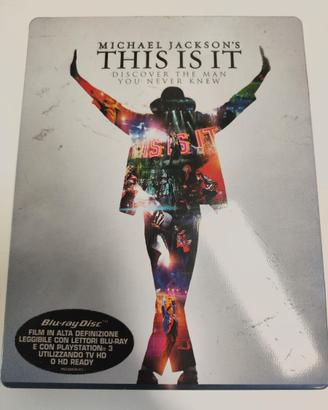 DVD Michael Jackson This is it Blue-ray disc