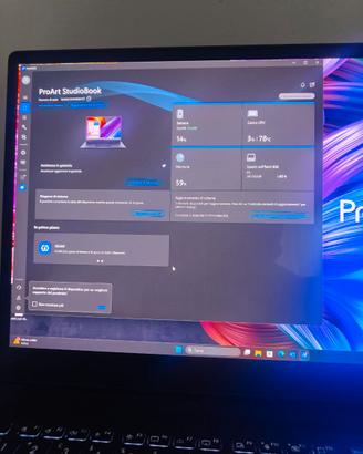 notebook ASUS ProArt Studiobook 16 OLED 