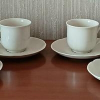 Tazzine da caffè con piattini Seltmann - 6 pezzi