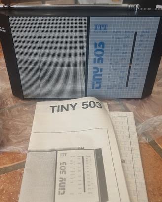 Radio marca ITT modello Tiny 503
