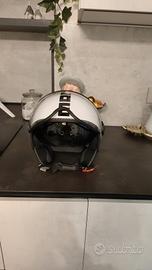 casco Momo design taglia L nuovo doppia visiera 
