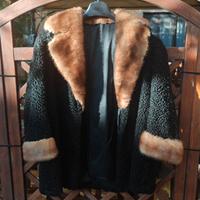 Cappotto con pelliccia vera