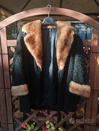 Cappotto con pelliccia vera