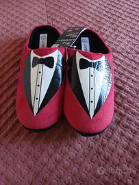 Ciabatte da uomo Livergy effetto Smoking/Tuxedo