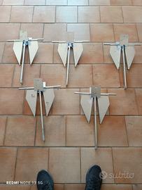 Ancore Danforth 4 kg NUOVE!!