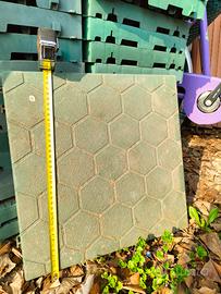 piastre pvc giardino pavimentazione