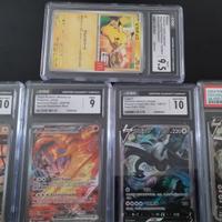 Pokemon Lugia Pikachu Moltres gradate