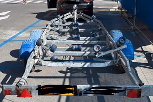 Carrello Rimorchio Barca doppio Asse