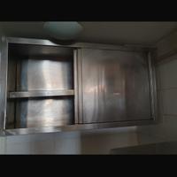 Mobile amuro xcucina  x ristorante  inacciaio inox