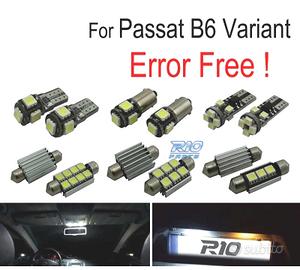 KIT 19 LAMPADE LED INTERNE PER VOLKSWAGEN VW PASSA