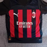 completo calcio bambino Milan 