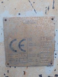 Martello escavatore italdem 1000kg