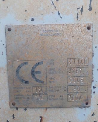 Martello escavatore italdem 1000kg