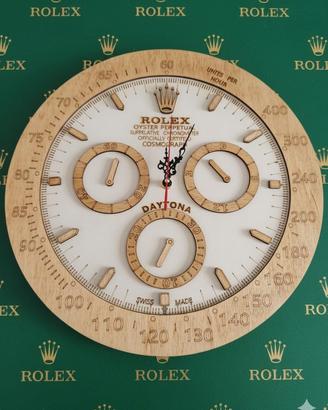Orologio da muro 40cm diametro in legno