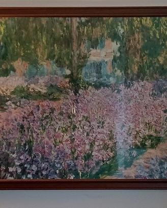 stampa Monet con cornice