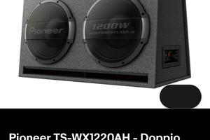 Subwoofer amplificato per auto
