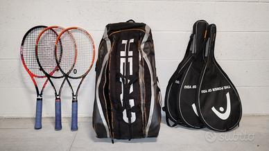 Tennis Head racchette + borsa