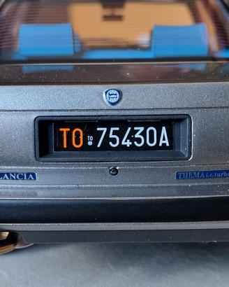Lancia thema turbo i.e laudoracing 1:18 Nuova 