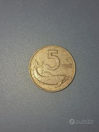 5 lire 1954