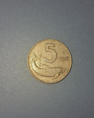 5 lire 1954