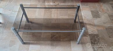 Tavolino in vetro