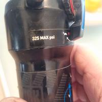 ammortizzatore rockshox 52,5x 210