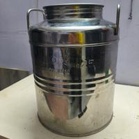 fusto acciaio inox per olio