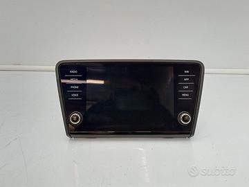 Display schermo multifunzione gps navigatore skoda