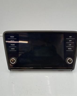 Display schermo multifunzione gps navigatore skoda