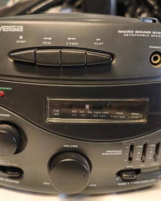RADIO CASSETTE PLAYER BRIONVEGA JUNIOR