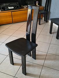 4sedie vintage in stile pietro costantini