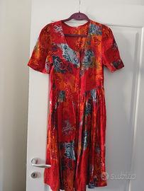 Vestito 100% viscosa Made in Italy tg. 42