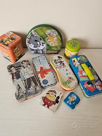 Scatole di latta per bambini