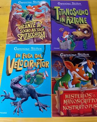 4 libri geronimo stilton nuovi