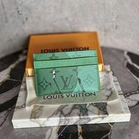 Doppio porta carte Lv Monogram Sports Golf Green