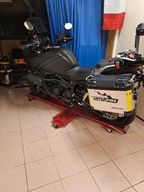 carrello sposta moto box