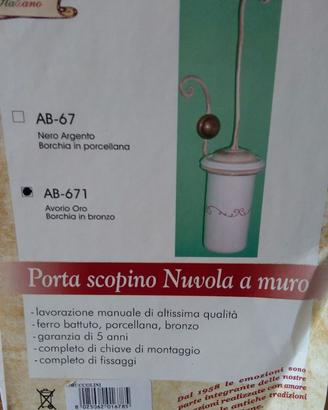 PORTASCOPINO IN CERAMICA
