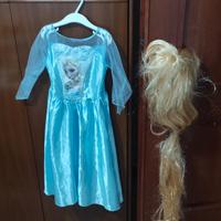 Vestito di carnevale da Elsa