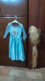 Vestito di carnevale da Elsa