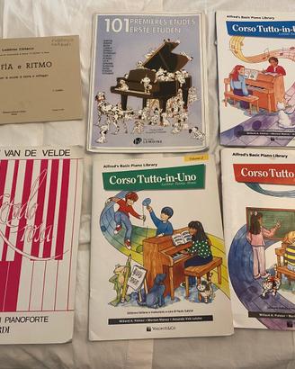 Librri Spartiti corso pianoforte per bambini