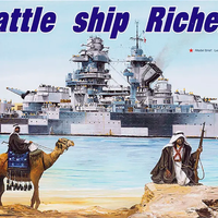 French battleship Richelieu - Trumpeter 05311