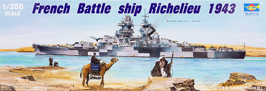 French battleship Richelieu - Trumpeter 05311