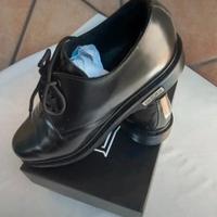 Scarpe cult stringate donna nero tg 38 