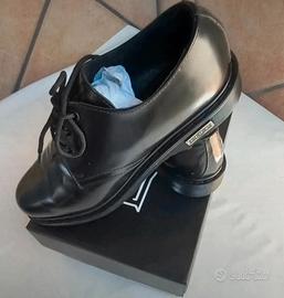 Scarpe cult stringate donna nero tg 38 