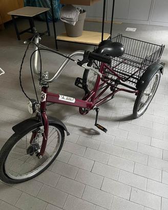 BICICLETTA TRE RUOTE