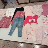 set invernale bambina tg. 86 cm