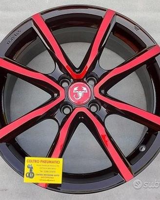 Cerchi In Lega NUOVI da 17 Per Fiat 500 Abarth Ecc