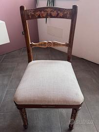 Set sedie d’epoca