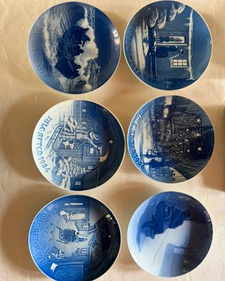 Lotto piatti natale Royal copenaghen e B&G